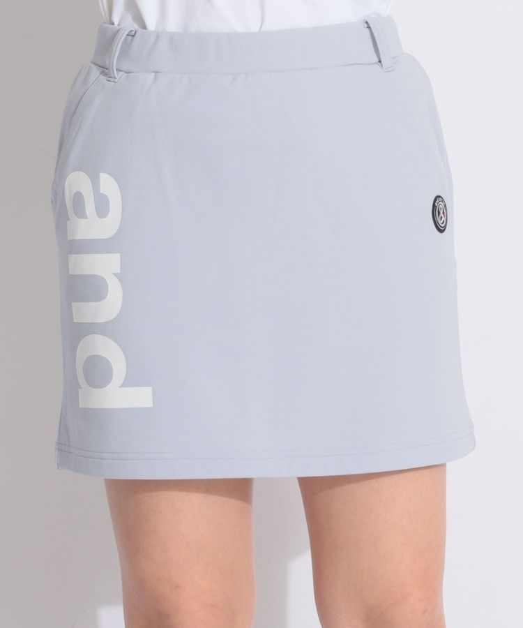 【UVストレッチ】ビッグロゴスウェットスカート
							