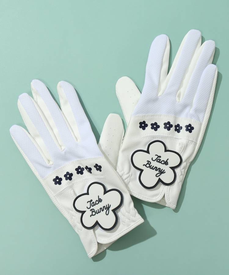 JB フラワープリントグローブ(両手)