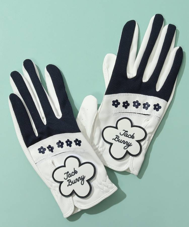 JB フラワープリントグローブ(両手)