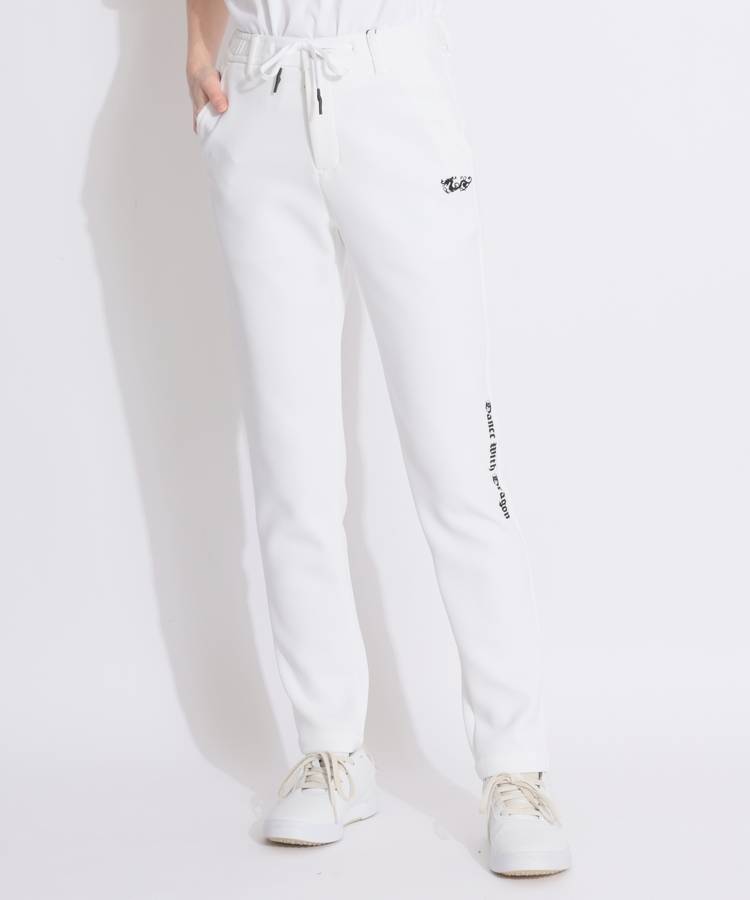 DD サイドロゴ刺繍ダンボールテーパードパンツ