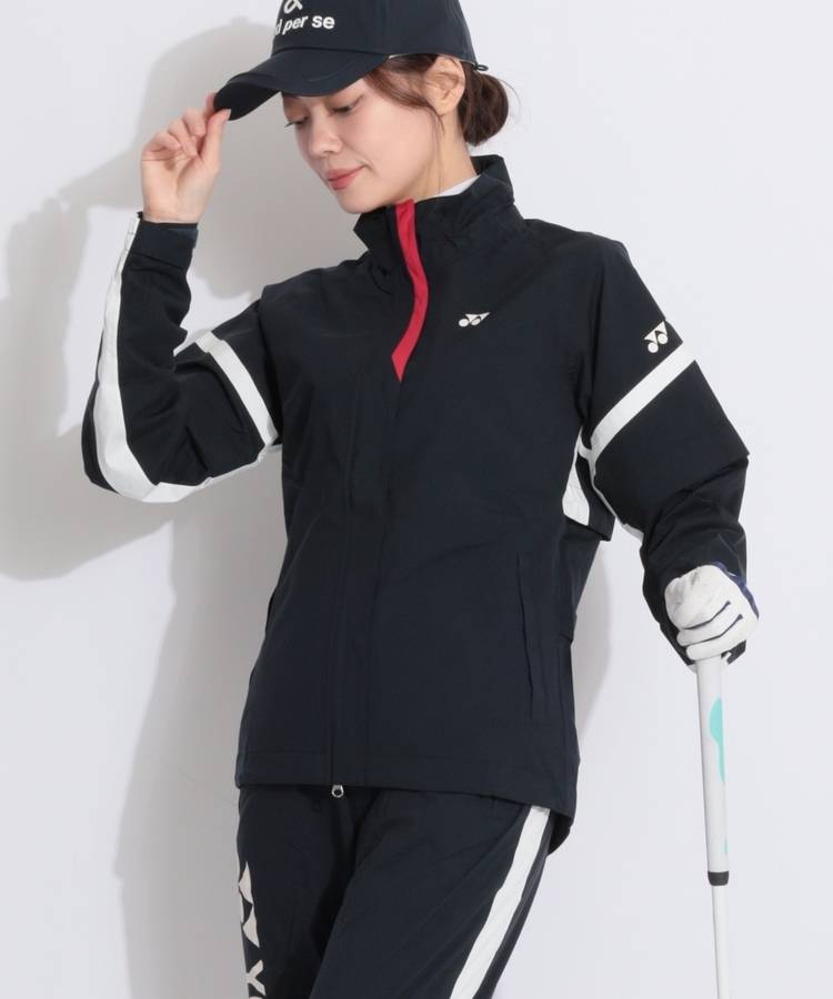 YX 【撥水】収納袋付き2WAYレインジャケット