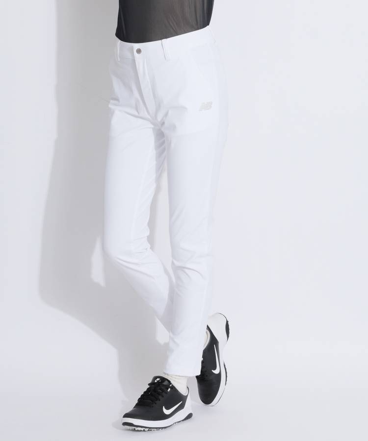 NB 【UPF40+】ウエストロゴスリムロングパンツ