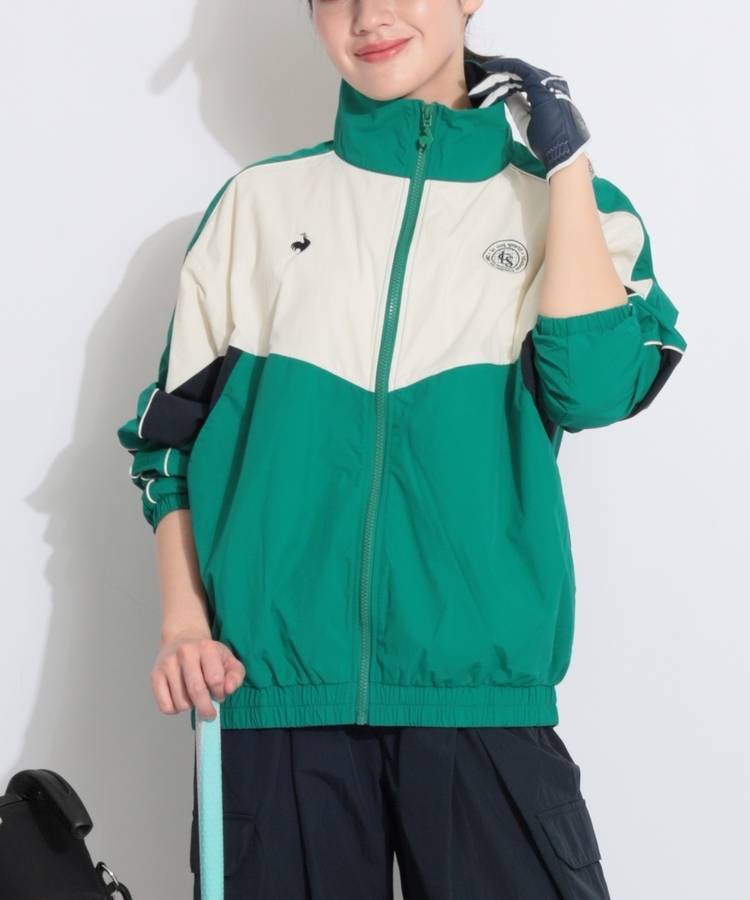 LQ 【撥水UV】配色切替ナイロンジャケット