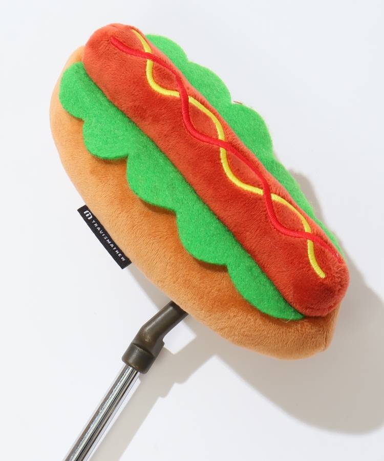 TM ホットドッグ型ぬいぐるみパターカバー(ブレード)