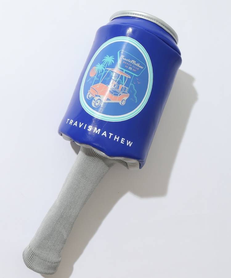 TM ビール缶モチーフ合皮ヘッドカバー(DR)