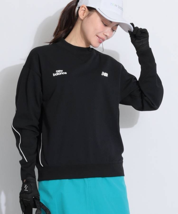 NB 【ストレッチ】バックプリントVラインプルオーバー