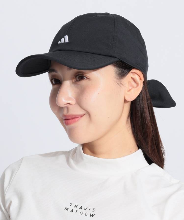 AG 【冷感】シンプルリボンキャップ