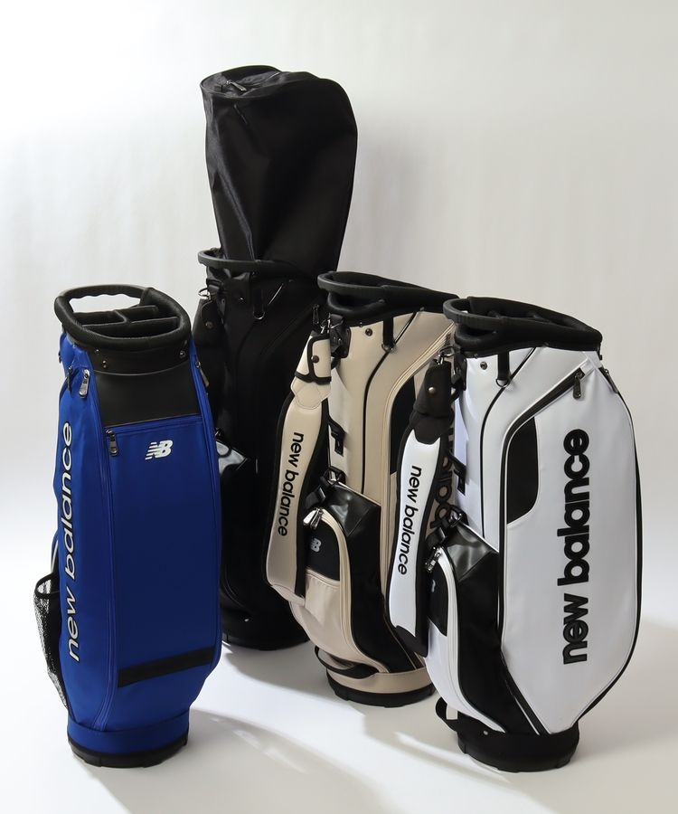 異素材コンビロゴキャディバッグ