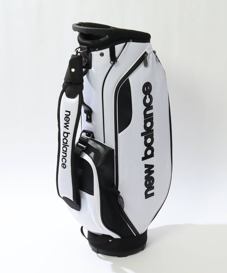 NB 異素材コンビロゴキャディバッグ