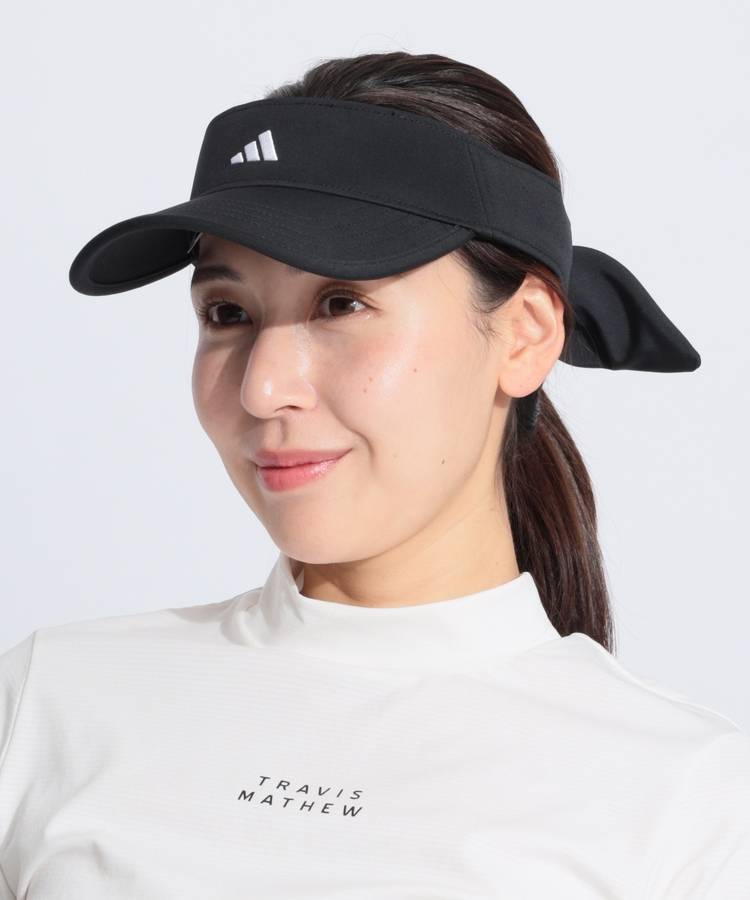 AG 【冷感】2WAYリボンサンバイザー