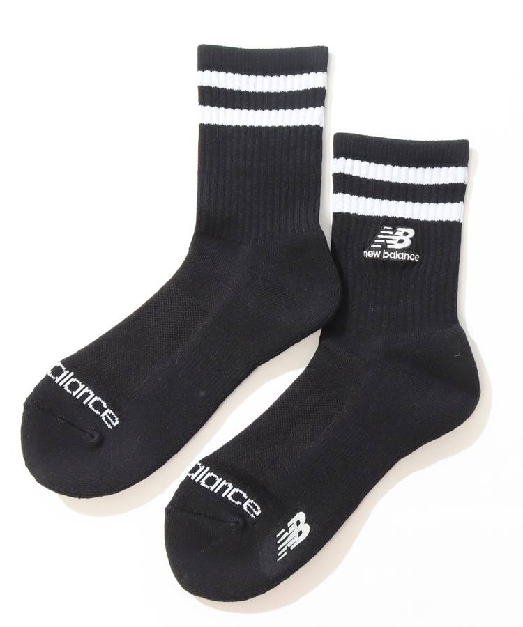 NB 【抗菌防臭】リブラインミドルソックス