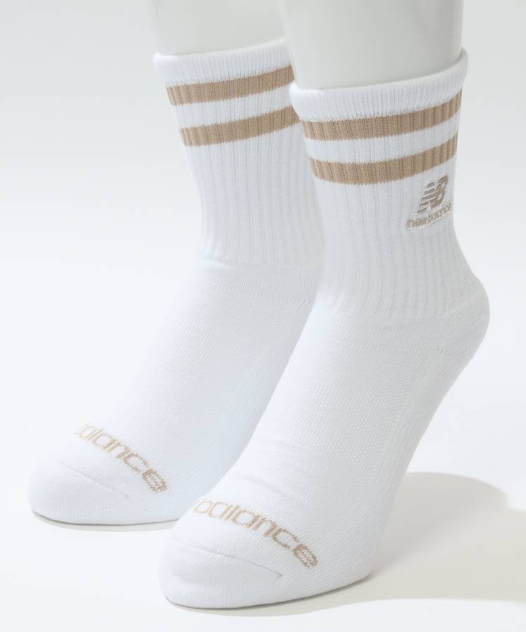NB 【抗菌防臭】リブラインミドルソックス
