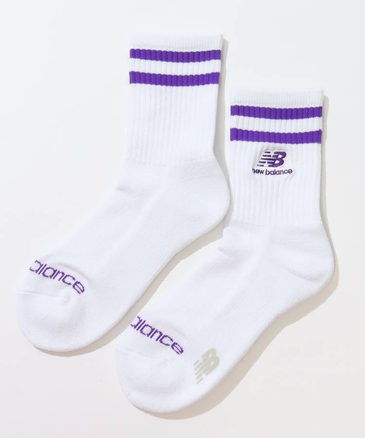 NB 【抗菌防臭】リブラインミドルソックス