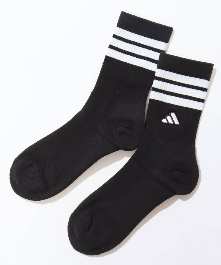 AG 【着圧】スリーストライプミドルソックス