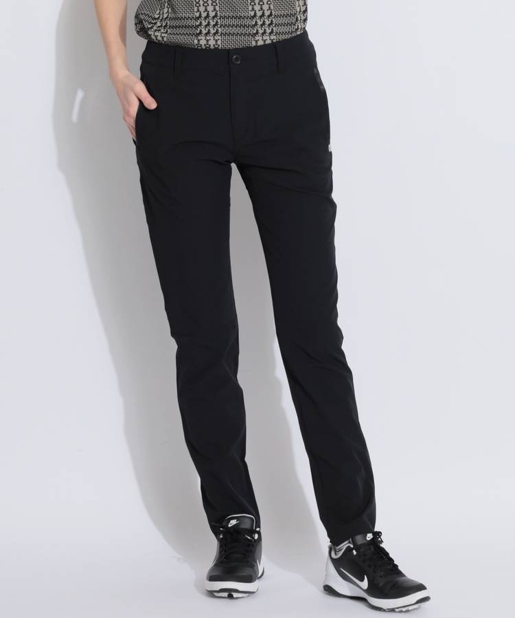 SA 【撥水ストレッチ】サテンラインタフタテーパードパンツ