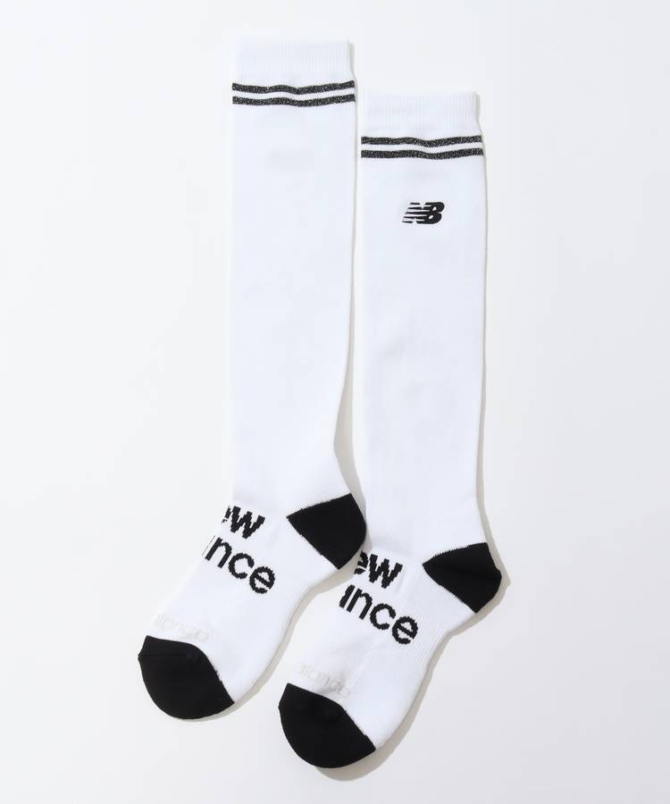 NB 【抗菌防臭】ラメラインハイソックス