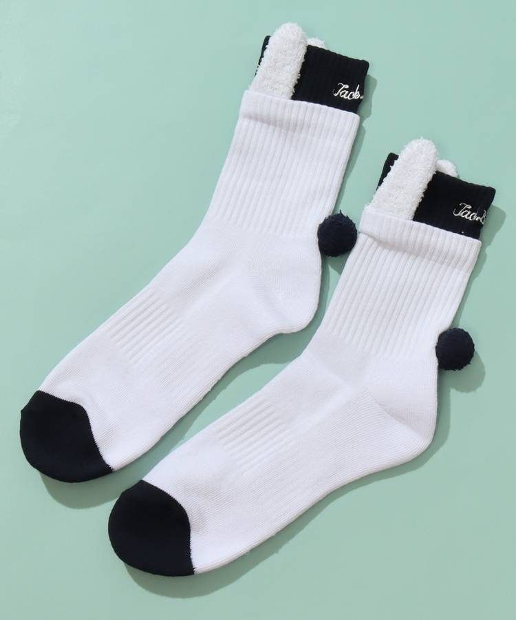 JB 【抗菌防臭】うさぎミドルソックス