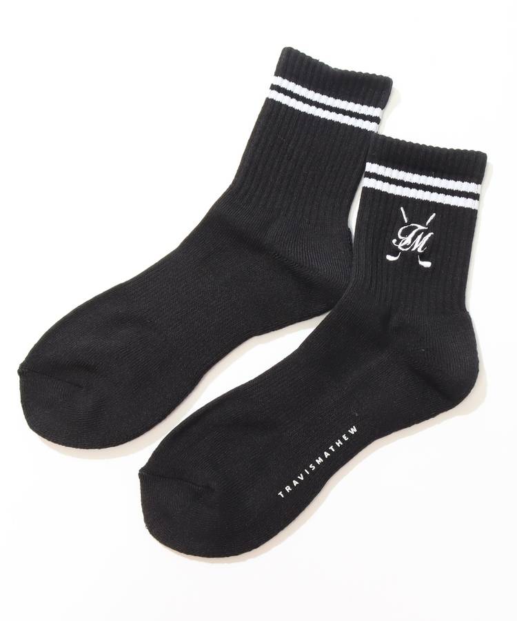 TM 【抗菌防臭】リブミドルソックス
