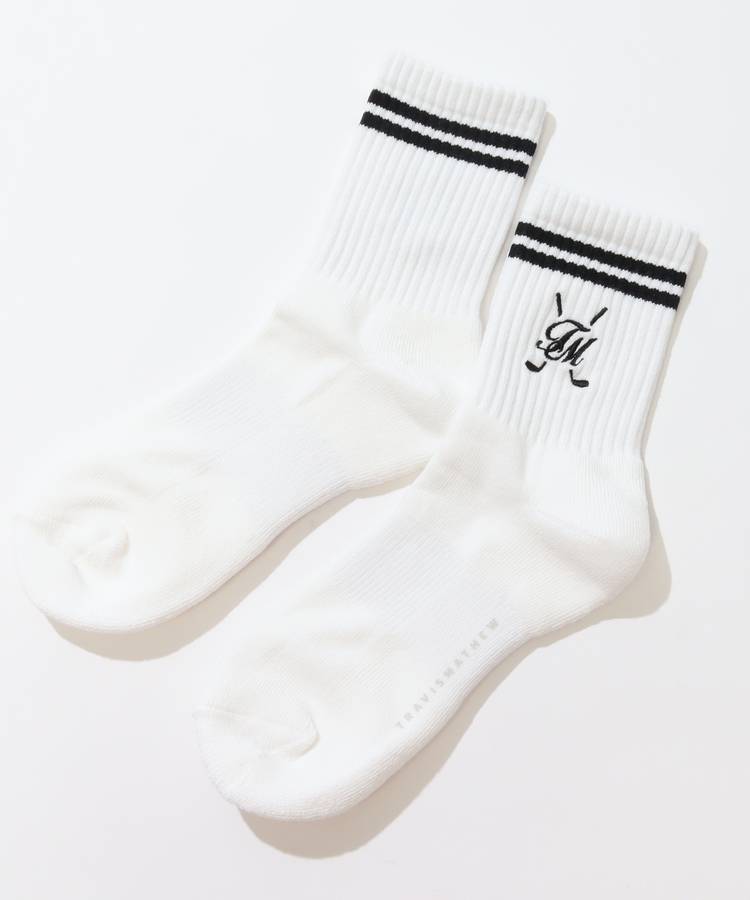 TM 【抗菌防臭】リブミドルソックス