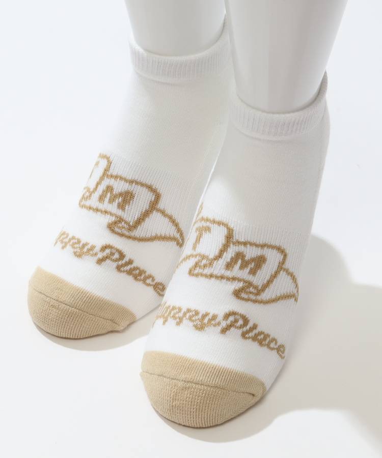 TM 【抗菌防臭】フラッグロゴショートソックス