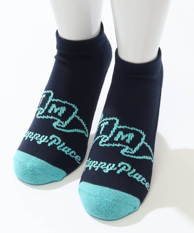 TM 【抗菌防臭】フラッグロゴショートソックス