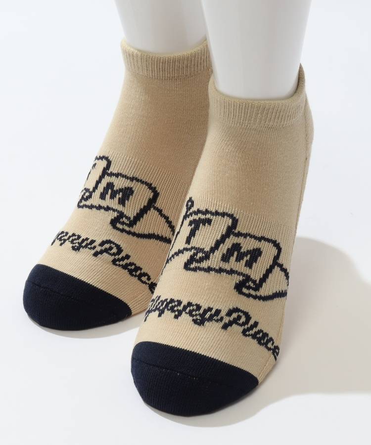 TM 【抗菌防臭】フラッグロゴショートソックス