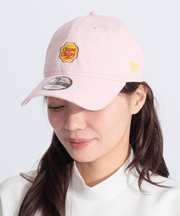 NE 【ChupaChups】コットンツイルキャップ(ピンク)