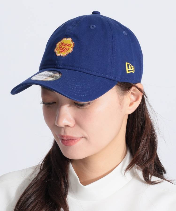 NE 【ChupaChups】コットンツイルキャップ(ネイビーブルー)
