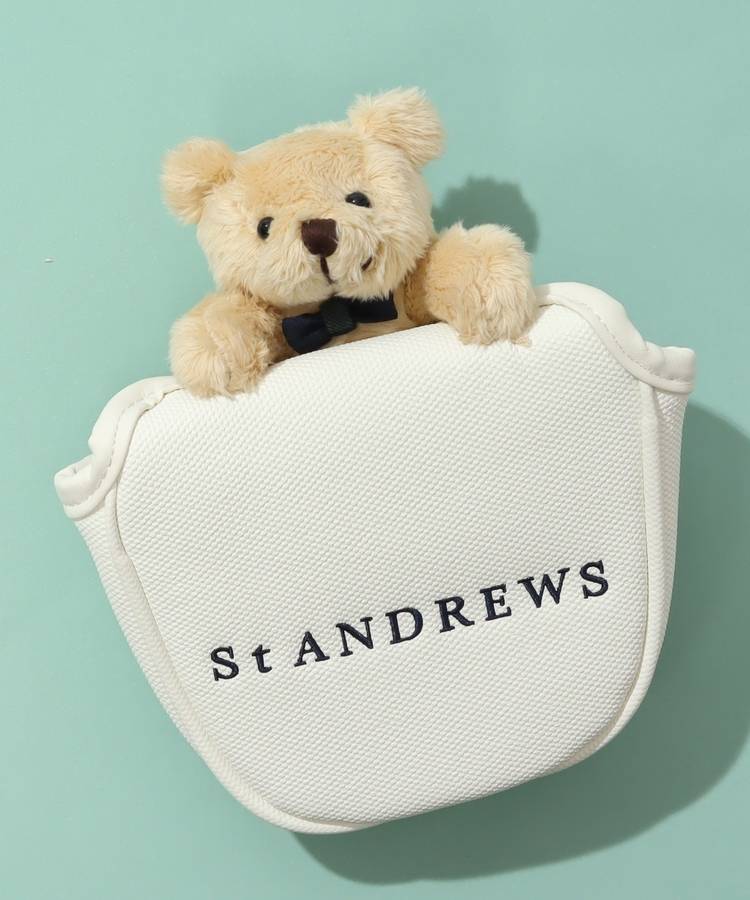 SA ひょっこりテディベアパターカバー(マレット)