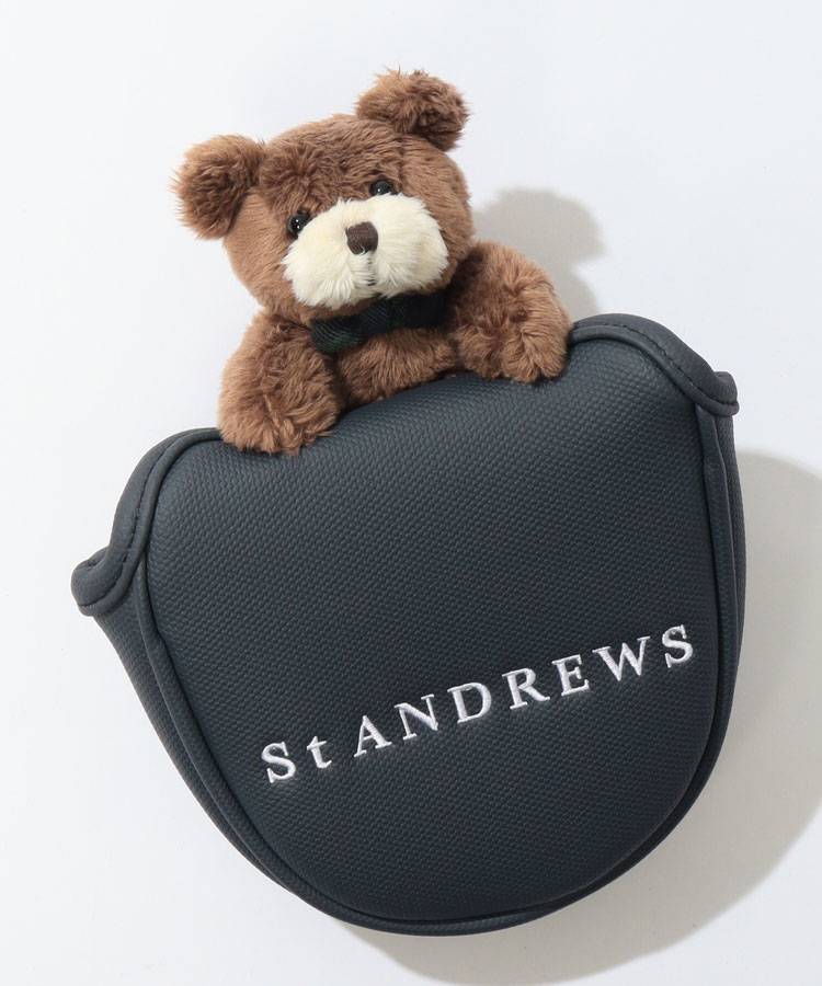 SA ひょっこりテディベアパターカバー(マレット)