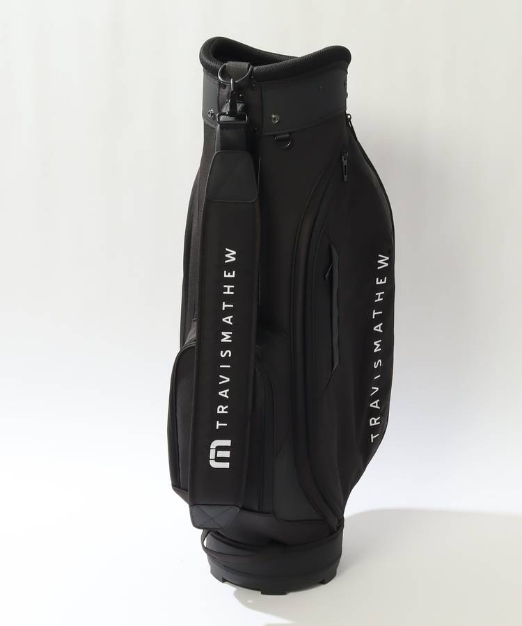 TM サイドロゴ刺繍キャディバッグ