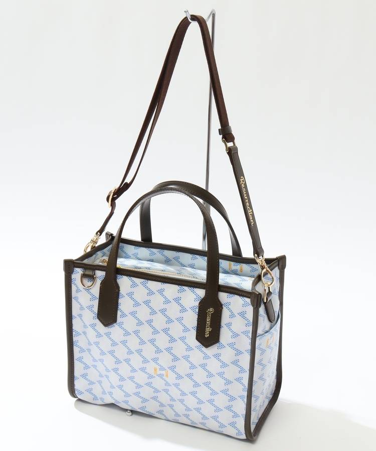 RR 【ラニウススクエアミニ】総柄ショルダーカートバッグ