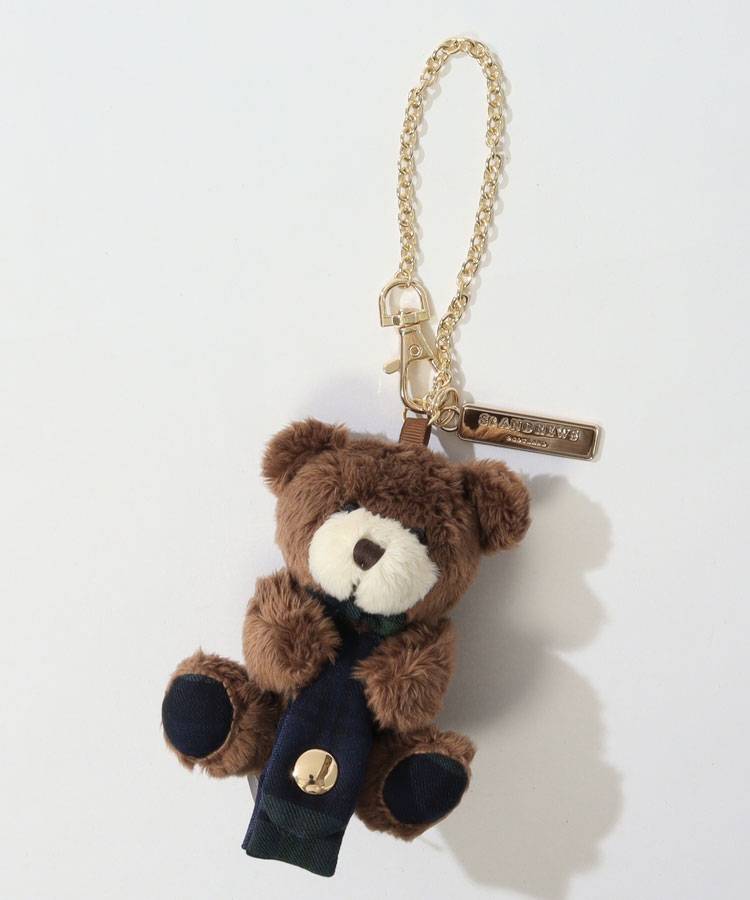 SA テディベア型キャップ＆グローブホルダー