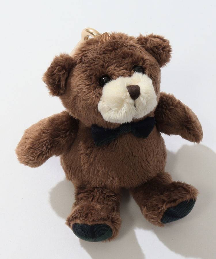 SA テディベア型カラビナ付きボールホルダー