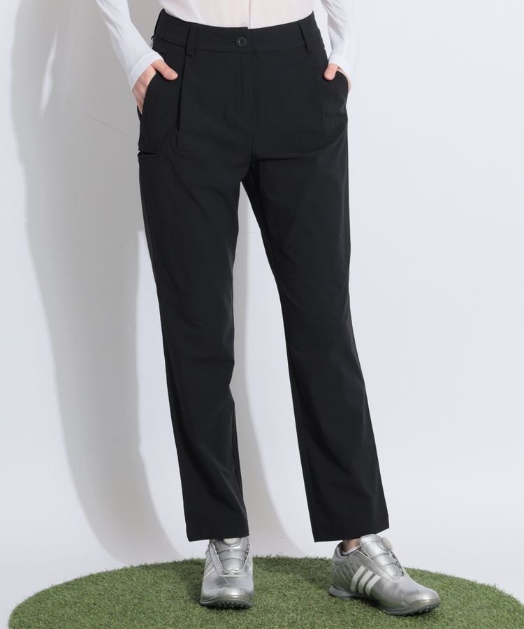 【冷感UV】タックテーパードアンクルパンツ