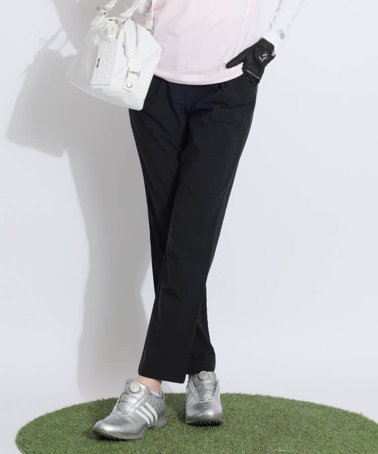 AG 【冷感UV】タックテーパードアンクルパンツ