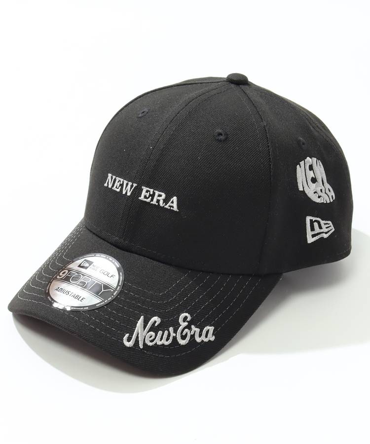 NE アーカイブロゴツイルキャップ(ブラック)