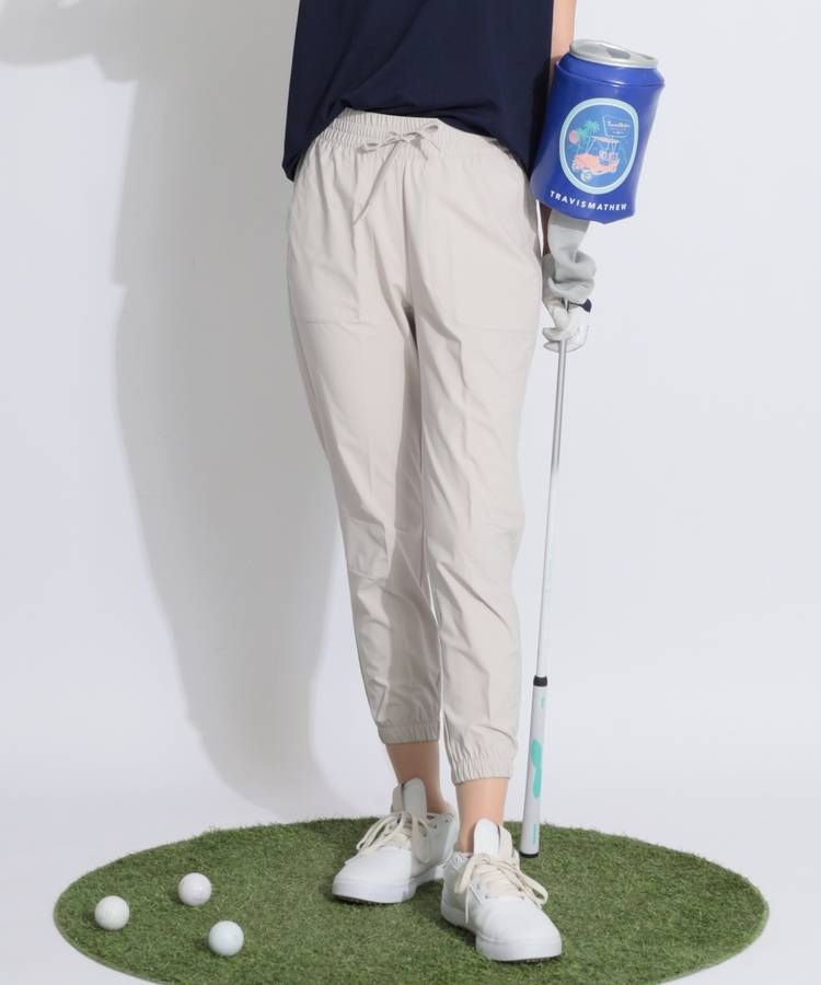 AG 【ストレッチ】シンプルジョガーパンツ