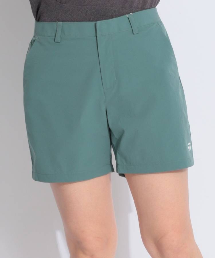 TG 【撥水ストレッチ】2WAYプリーツショートパンツ