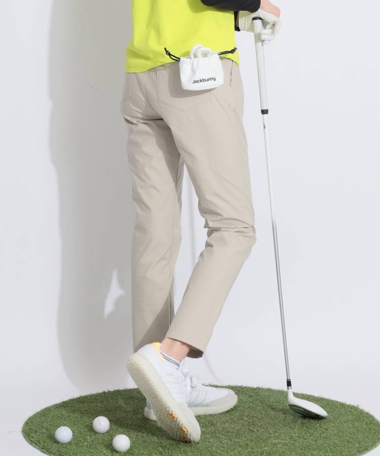 BE 【ストレッチ】スリムロングパンツ