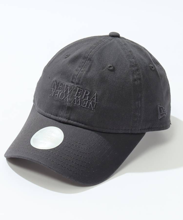 NE ロゴ刺繍ツイルキャップ(ダークグレー)
