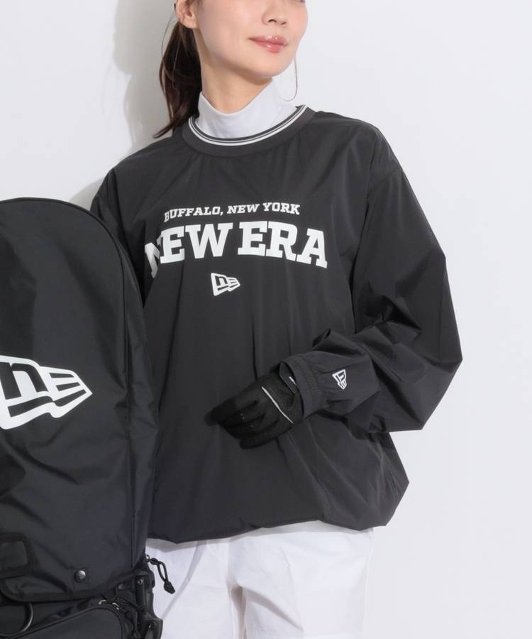 NE 【撥水ストレッチ】ロゴプリントスニードジャック