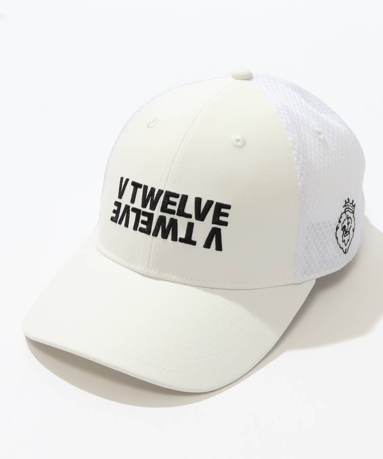 VI ロゴ刺繍メッシュキャップ