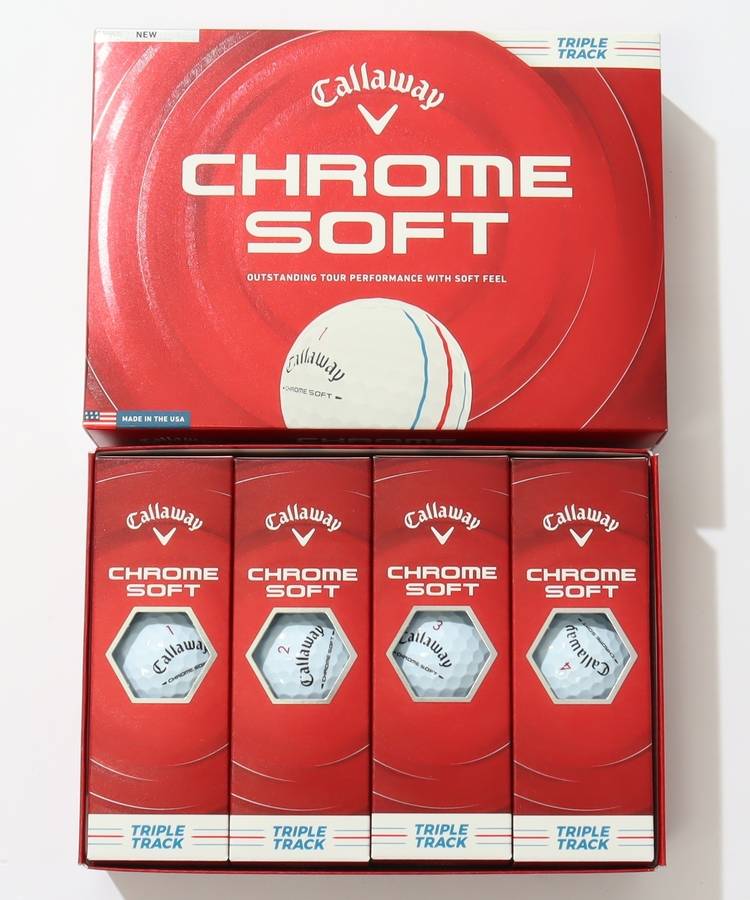 CG CHROMESOFTボールセット(ホワイト)