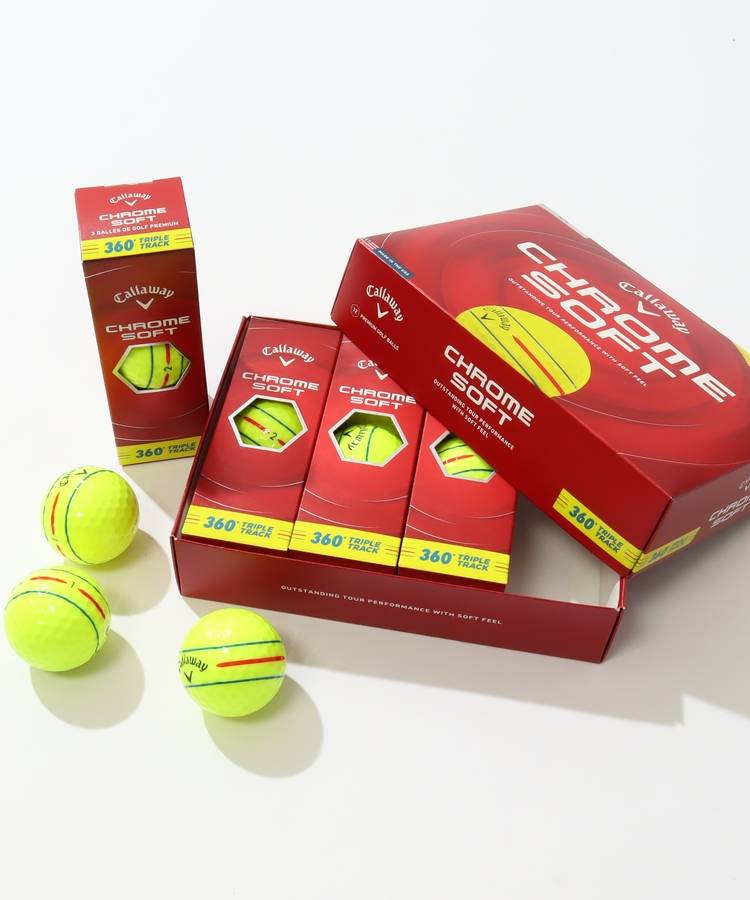 CG CHROMESOFTボールセット(イエロー)