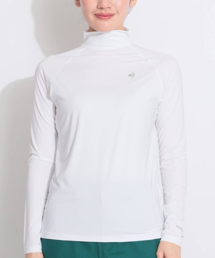 LQ 【遮熱UV】シンプルモックネック長袖インナー