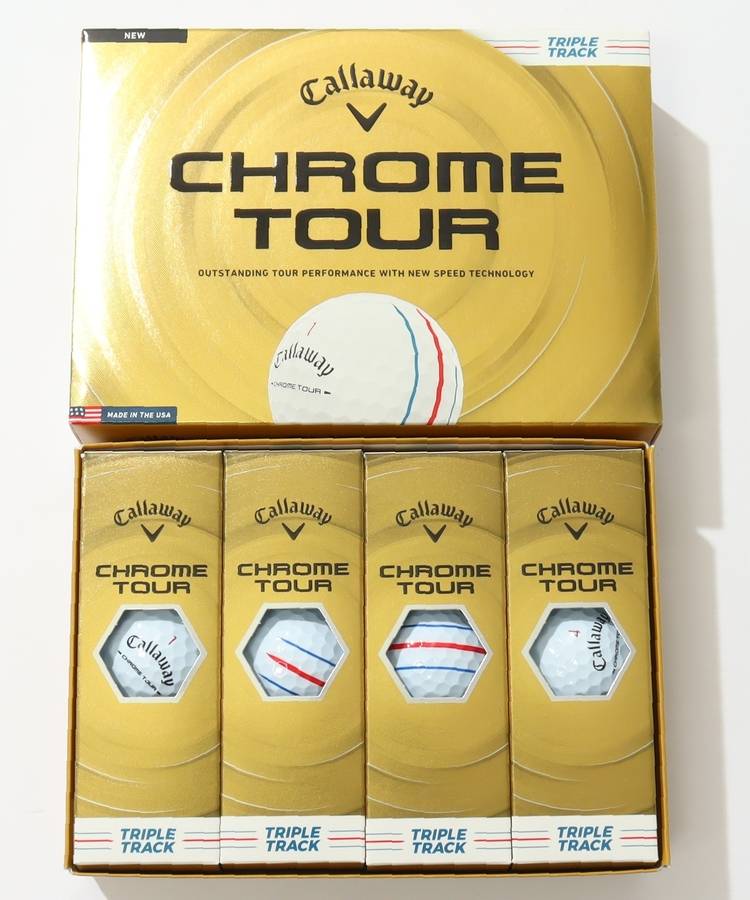 CG CHROMETOURボールセット(ホワイトライン)