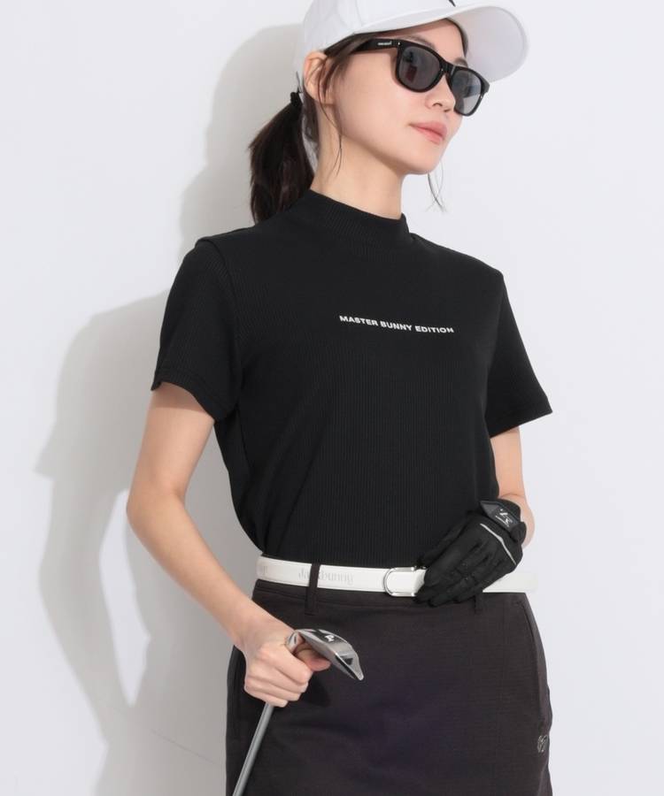 MB 【ストレッチ】バックラインワッフル半袖カットソー