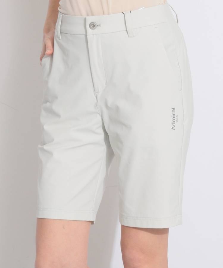 AM サイドロゴプリントナイロンハーフパンツ