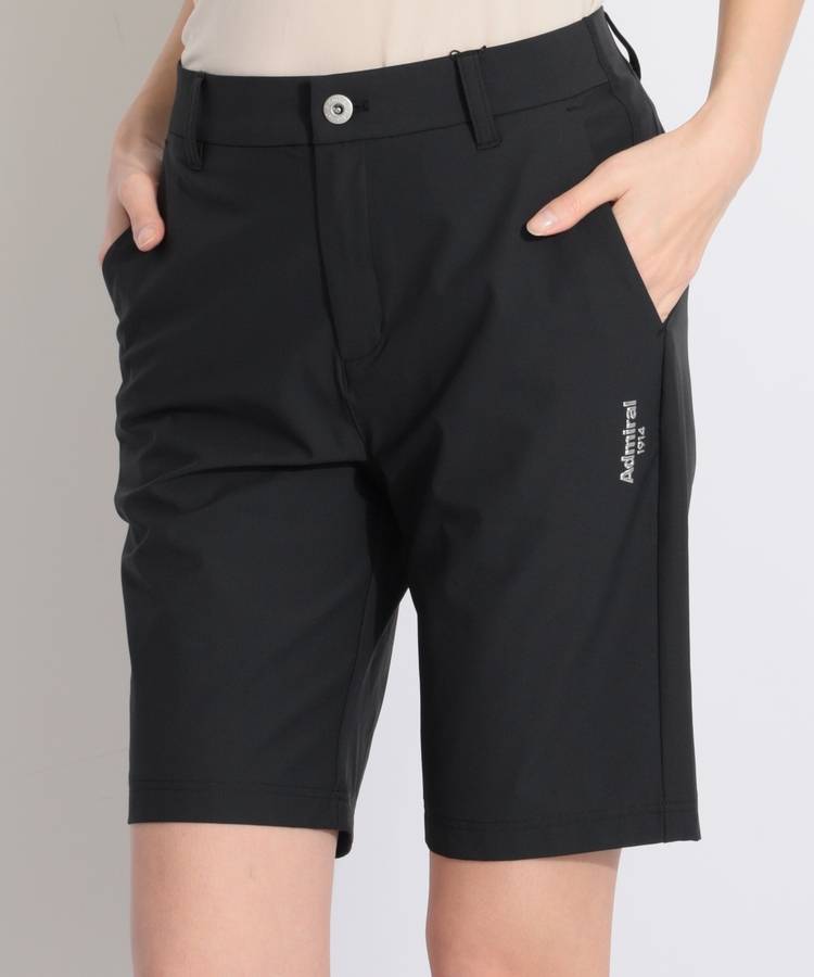 AM サイドロゴプリントナイロンハーフパンツ